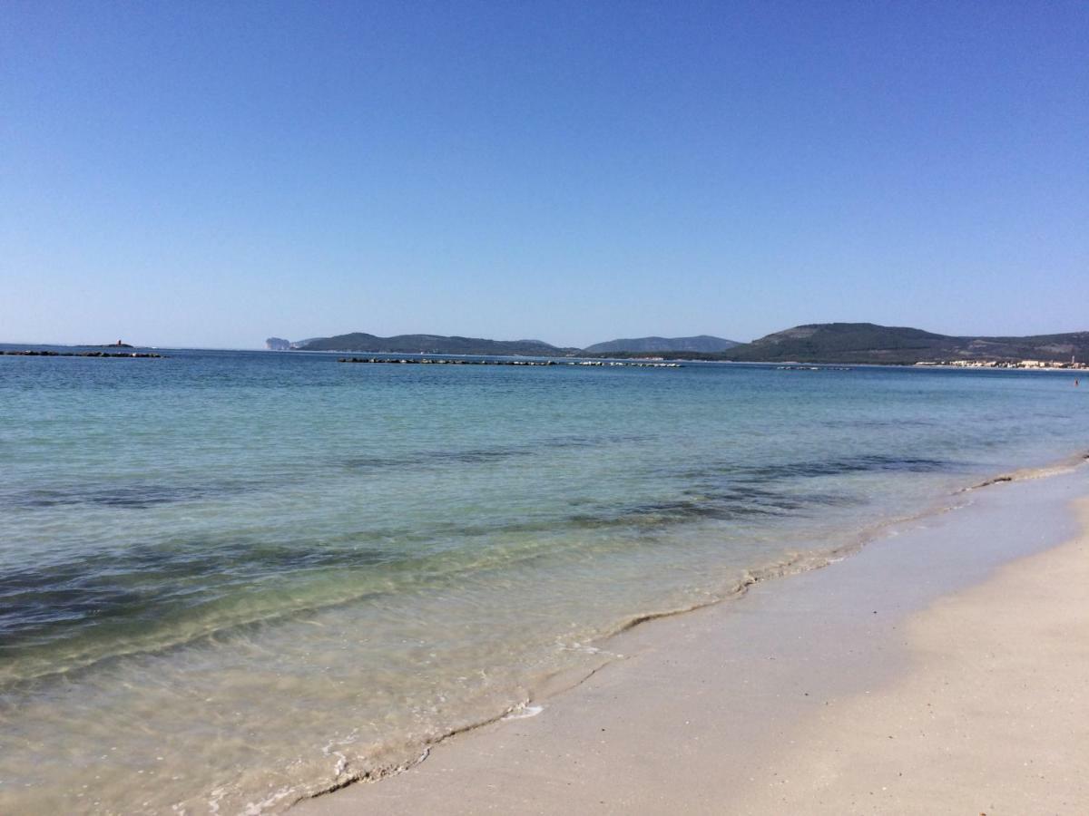 Appartamento Fronte Spiaggia Lido Alghero Kültér fotó